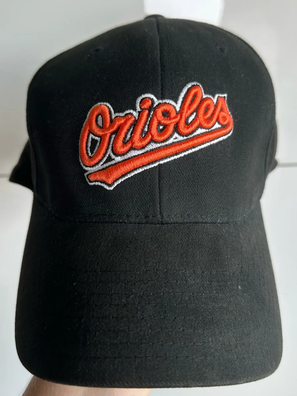 Nike Orioles Hat Cap Black Orange Baseball One Size Flex Fit